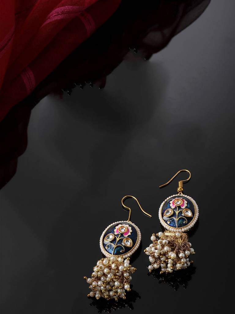 Neel Tara Jhumka Earring : DGEJ23043