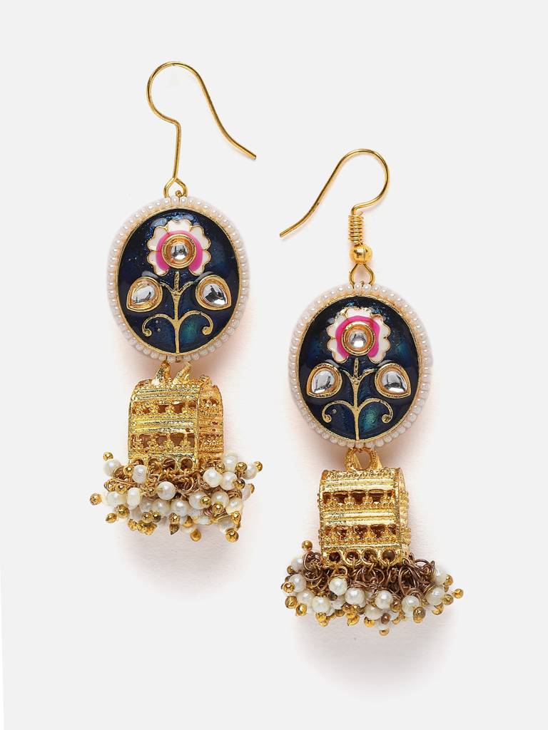 Neel Tara Jhumka Earring : DGEJ23043