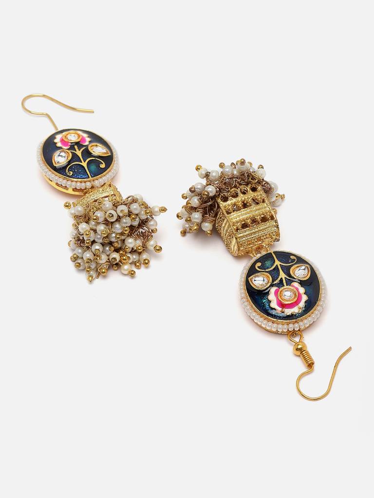 Neel Tara Jhumka Earring : DGEJ23043