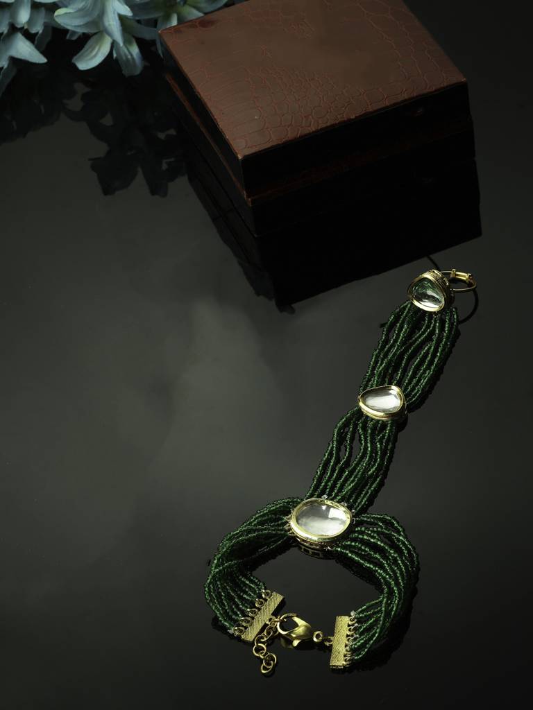Parrot Hath Phool Hand Jewellery : DGH1H23002