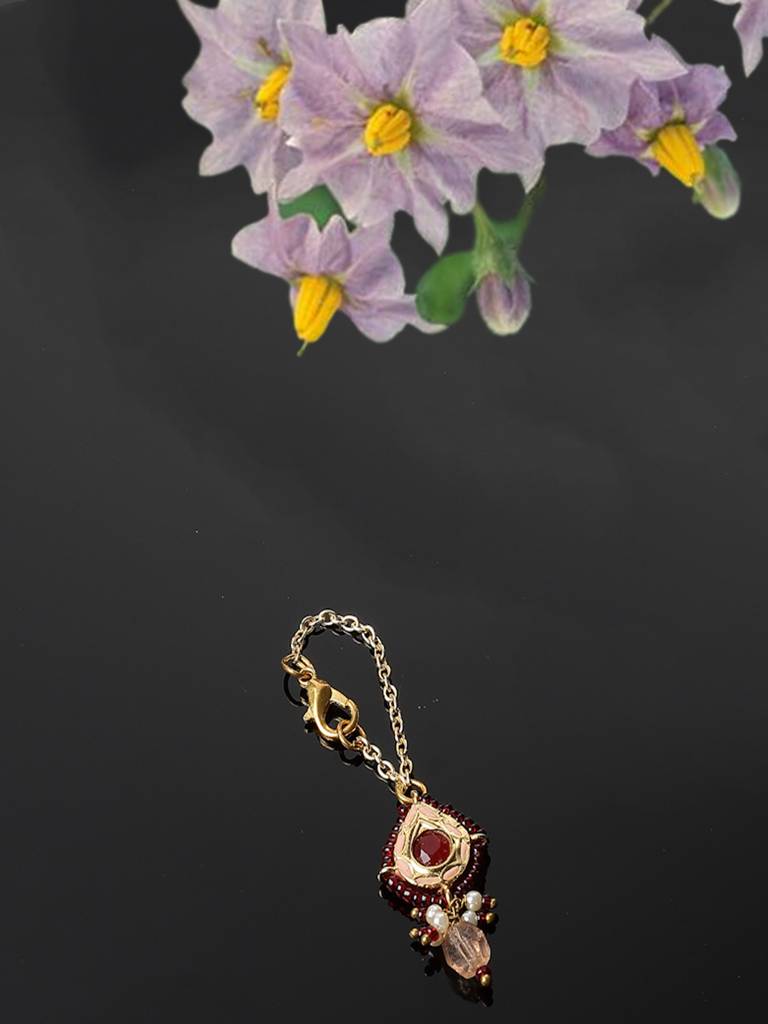 Fire Flame Watch Charm  Hand Jewellery : DGH1W23001