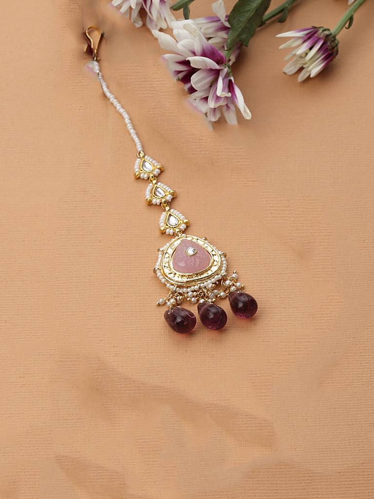Sangria Maang Tikka Hair Jewellery : DGH2M24002