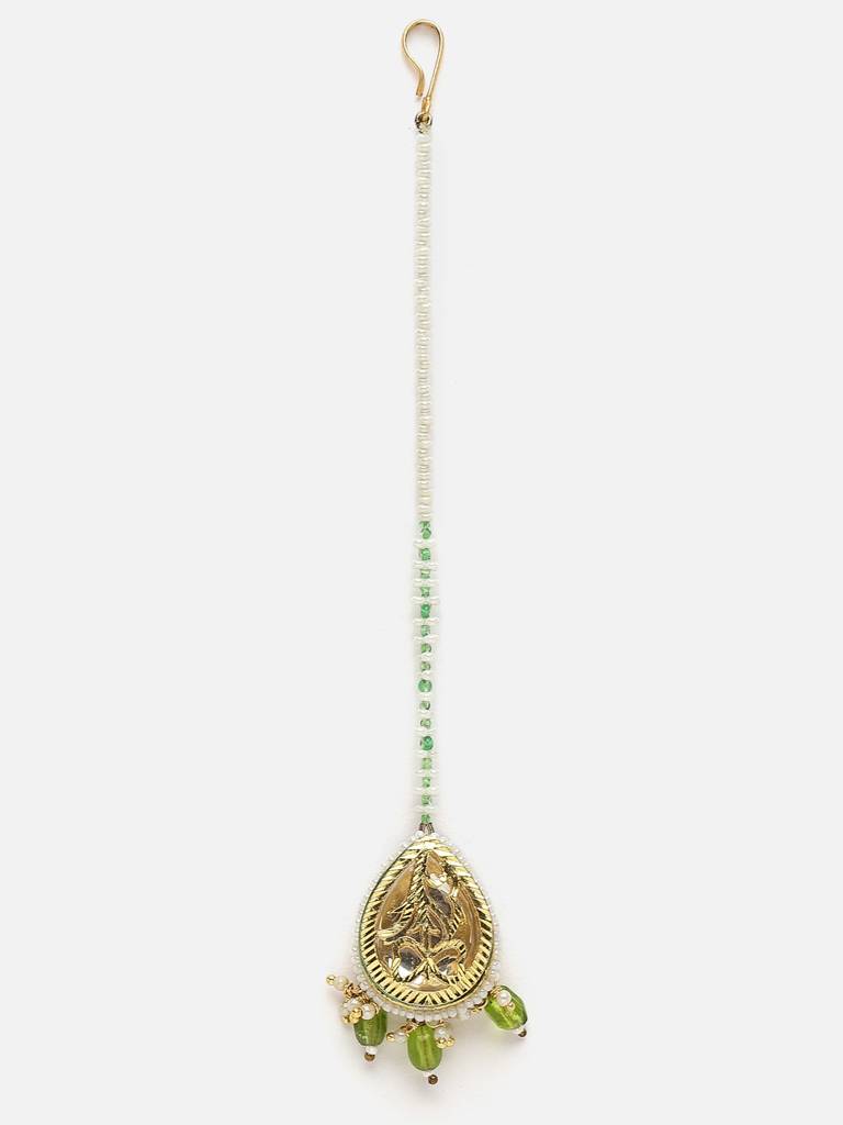 Spruce Maang Tikka Hair Jewellery : DGH2M24003