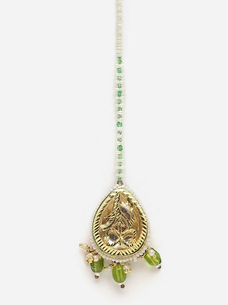 Spruce Maang Tikka Hair Jewellery : DGH2M24003