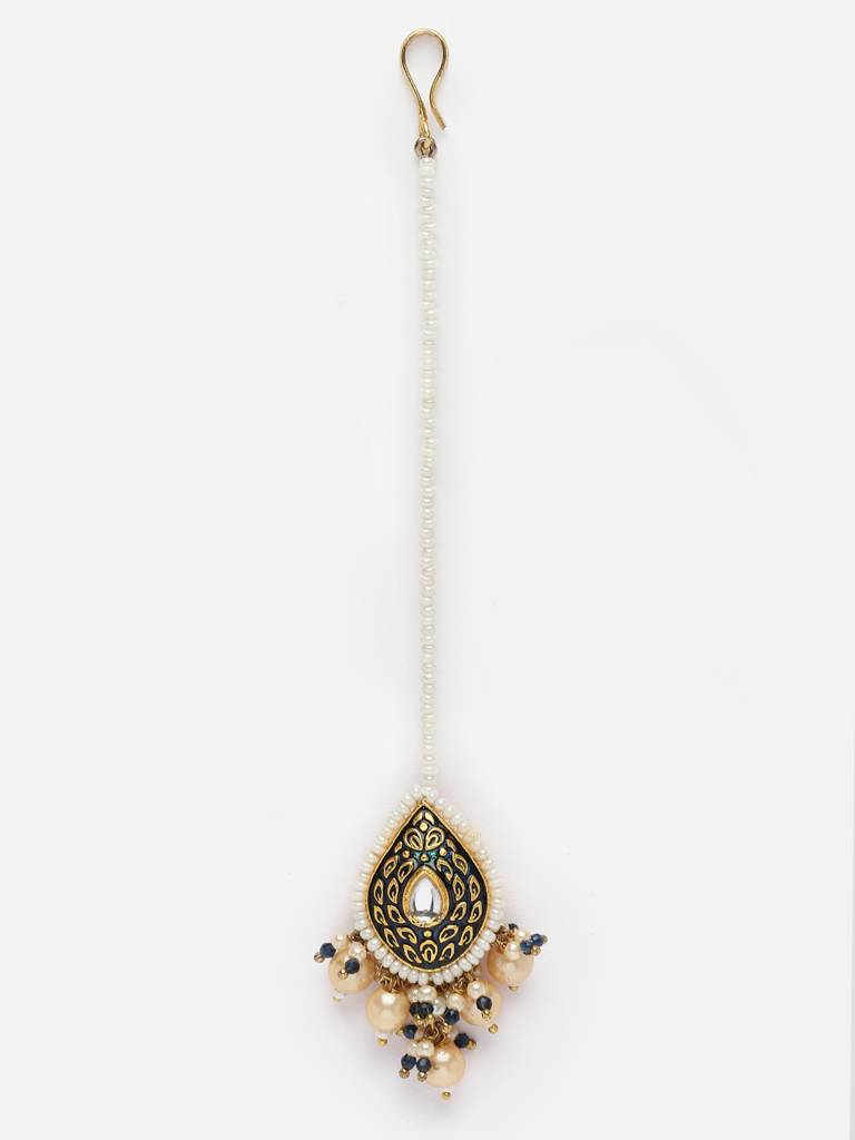 Neela Mahal Maang Tikka Hair Jewellery : DGH2M24004