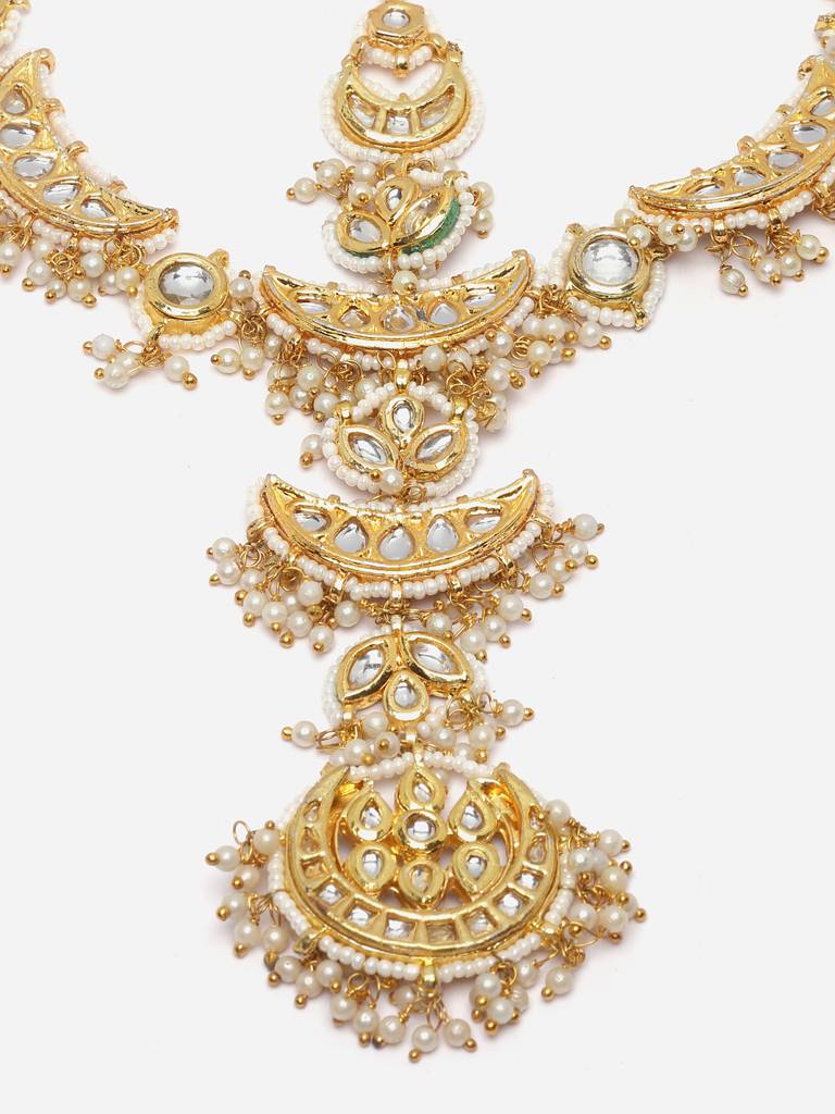 Zard Roshni  Matha Patti Hair Jewellery : DGH2MP23001