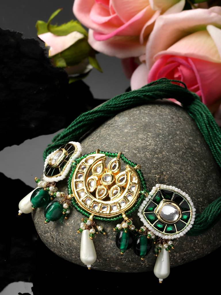 Viridian Chokar Necklace : DGNC23008
