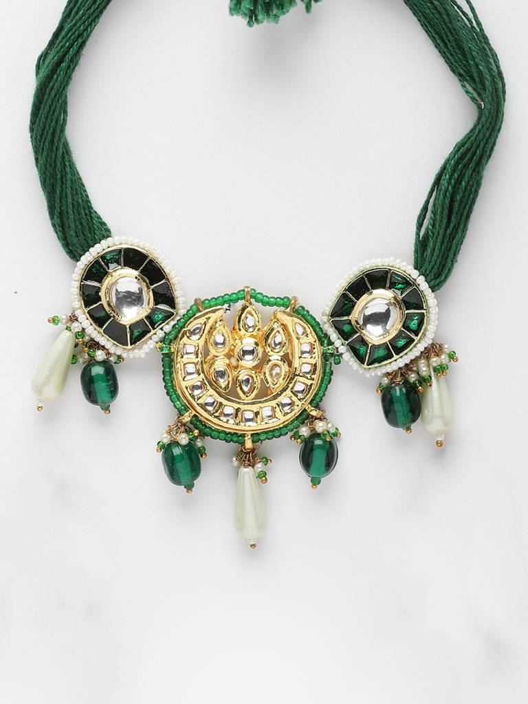 Viridian Chokar Necklace : DGNC23008