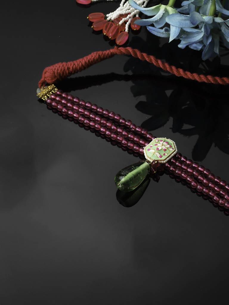 Gulabi Chokar Necklace : DGNC23011