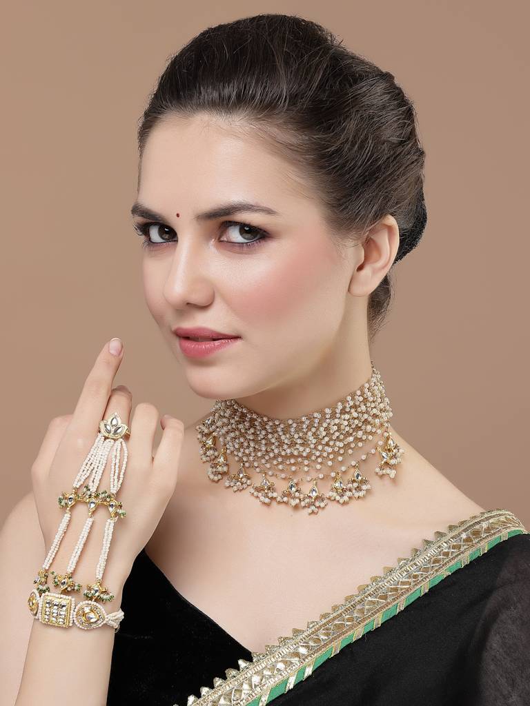 Pine Chokar Necklace : DGNC23014