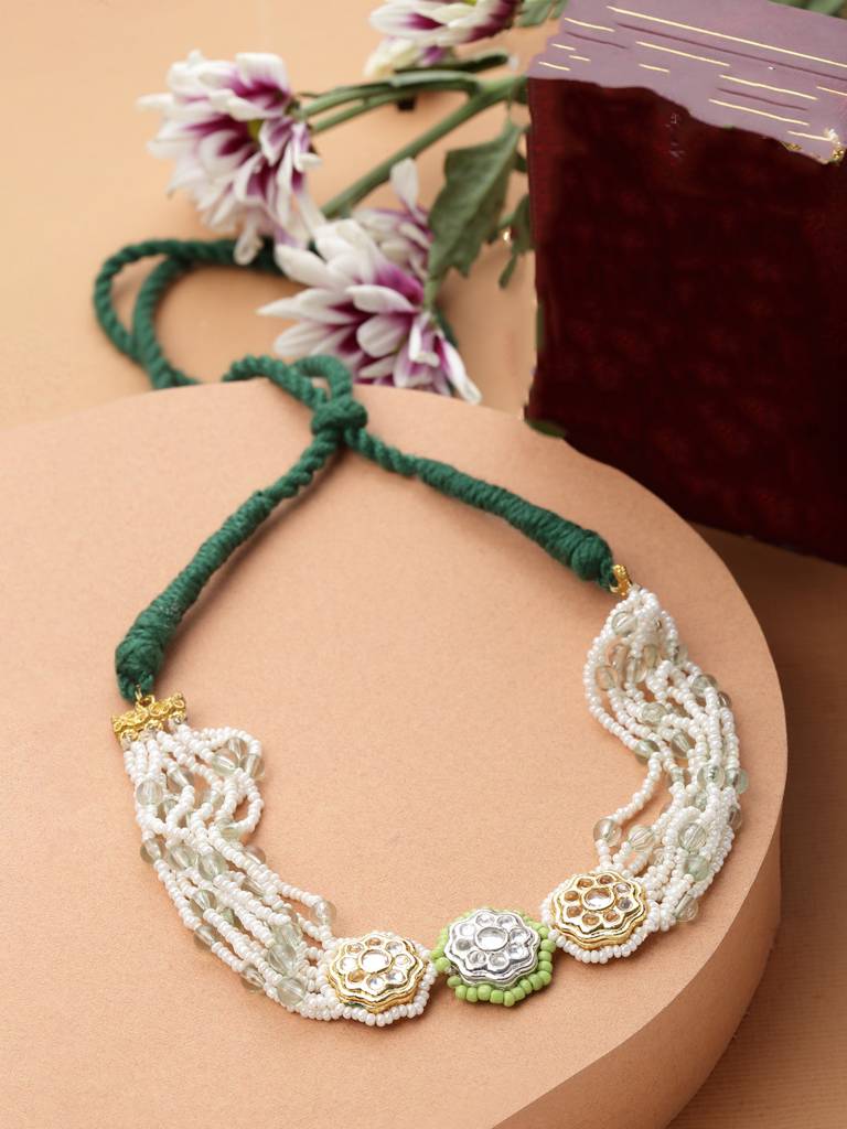 Shimmer Chokar Necklace : DGNC24002