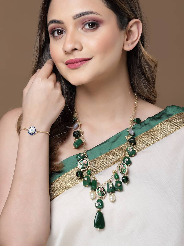 Broccoli Haar Necklace : DGNH23010