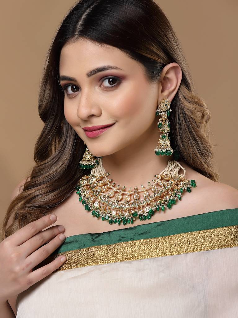 Lime Haar Necklace : DGNH23011
