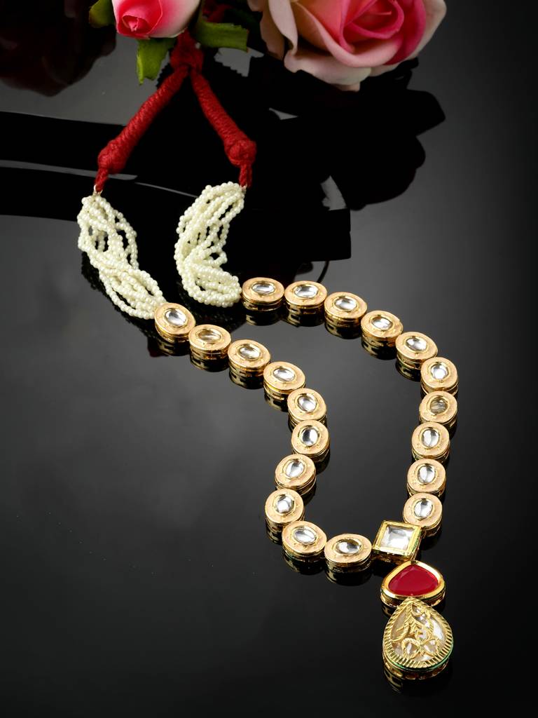 Ruby Rouge Haar Necklace : DGNH23015