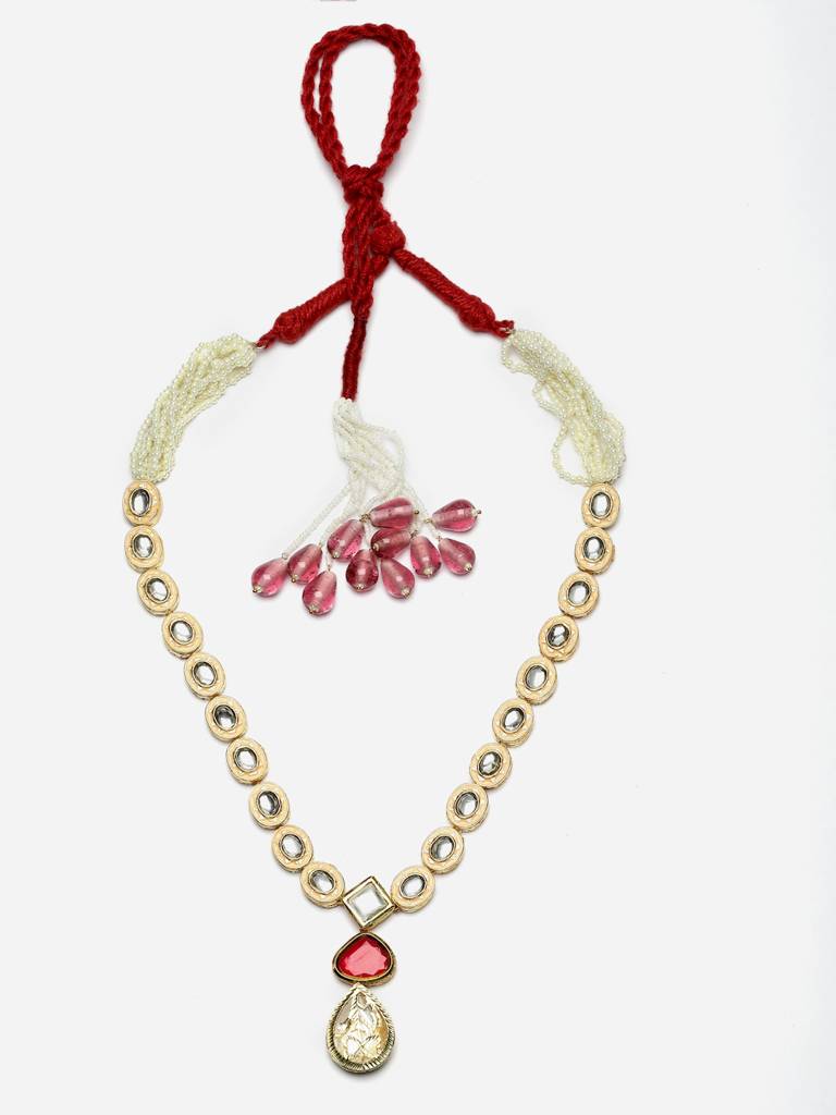 Ruby Rouge Haar Necklace : DGNH23015