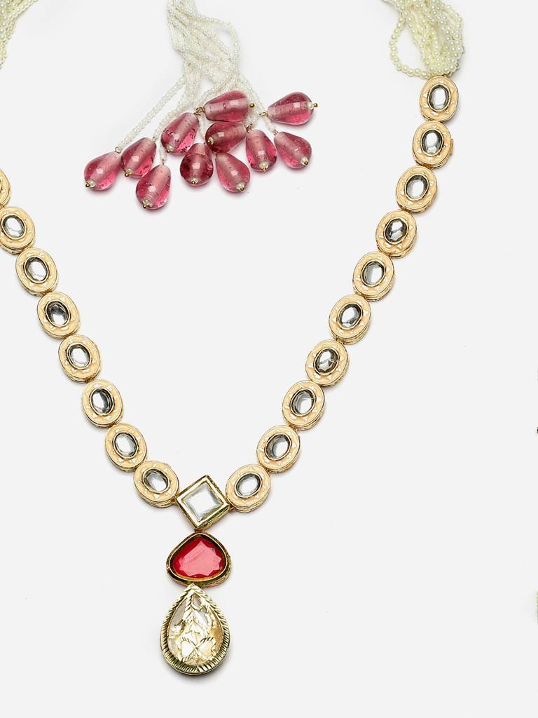 Ruby Rouge Haar Necklace : DGNH23015
