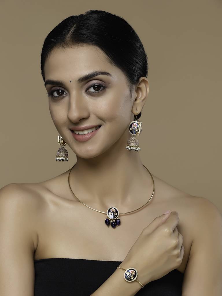 Neel Garaj Haar Necklace : DGNH23030