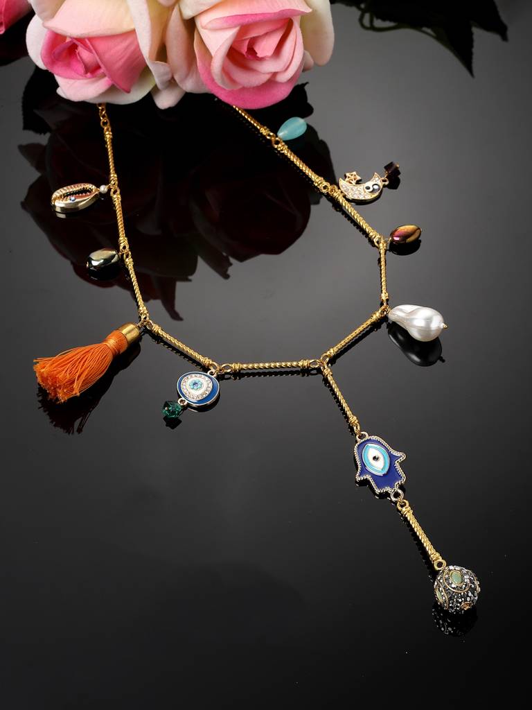 Flame Haar Necklace : DGNH23035