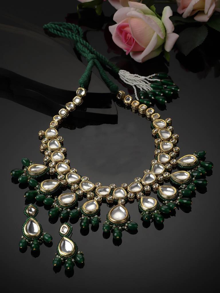 Taqat Necklace With Earring Jewellery Set : DGNHE23018