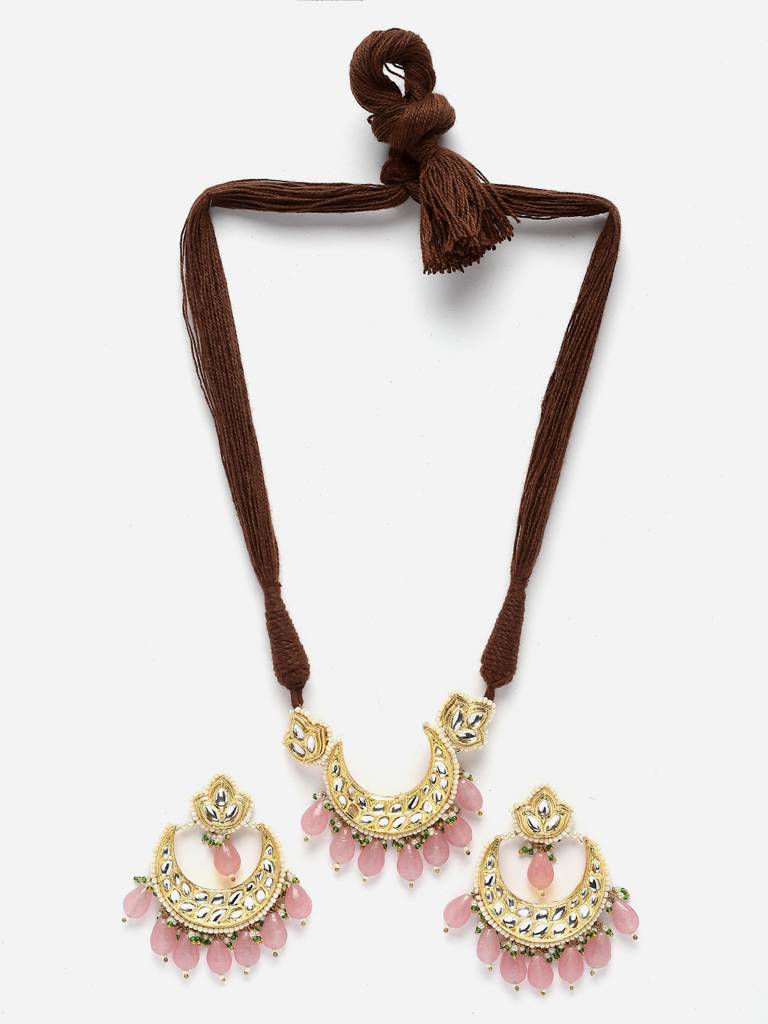 Gulnasreen Necklace With Earring Jewellery Set : DGNHE23036