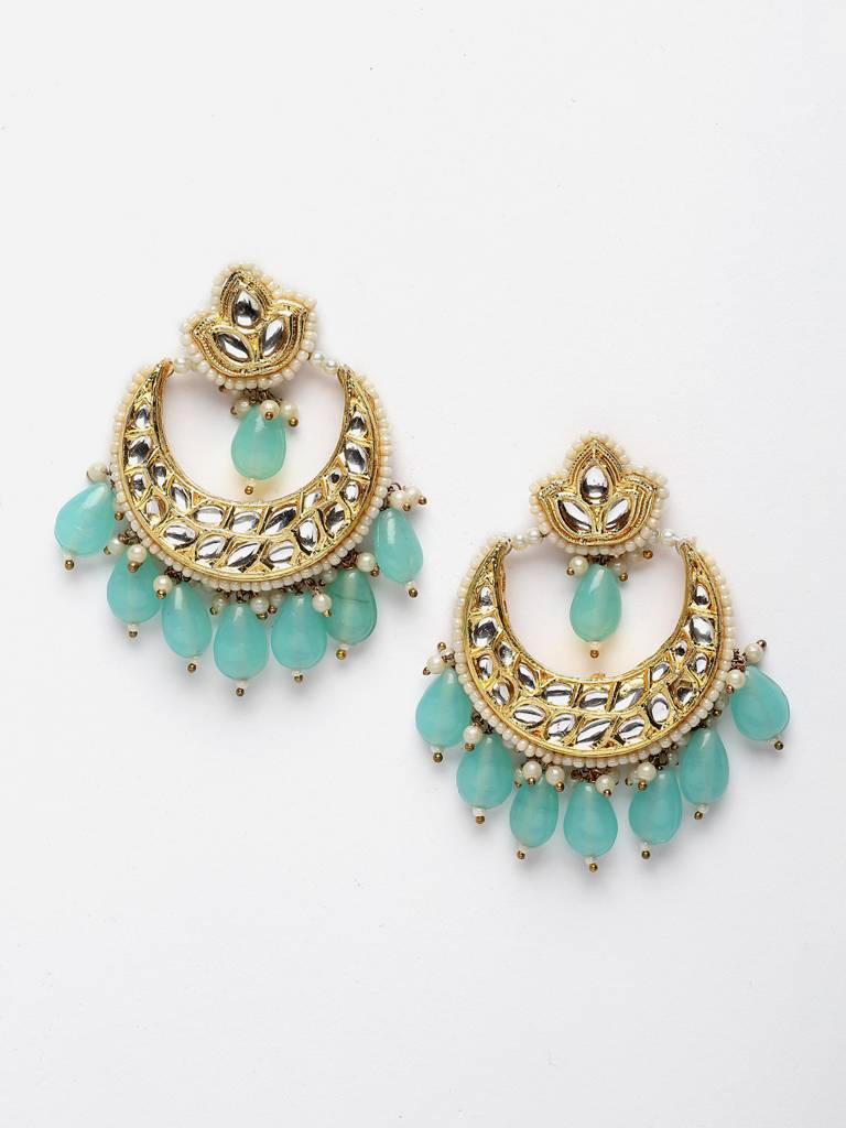 Neel Chhatri Necklace With Earring Jewellery Set : DGNHE23037