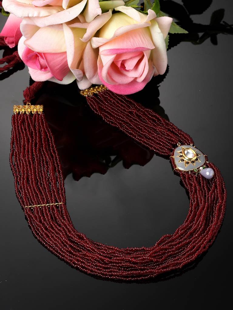 Rose Radiance String Necklace : DGNL23010