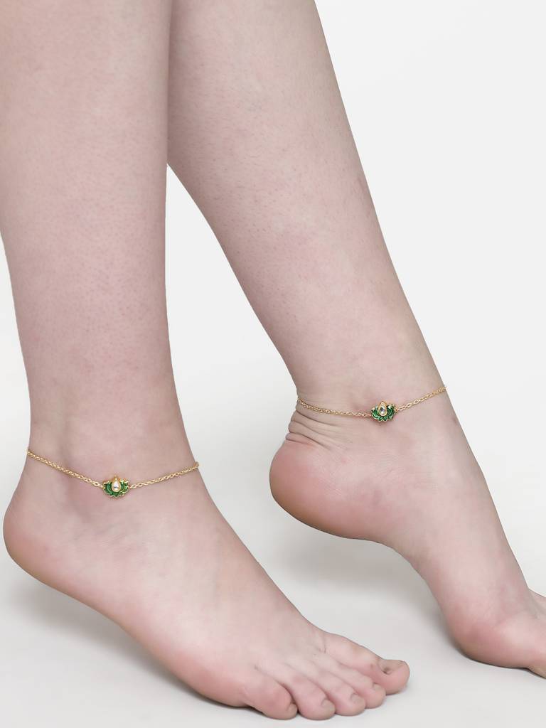Emerald Anklet Other Accessories : DGOF23003