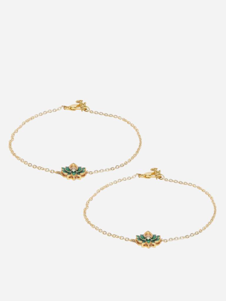 Emerald Anklet Other Accessories : DGOF23003