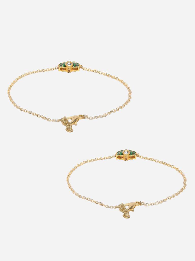 Emerald Anklet Other Accessories : DGOF23003