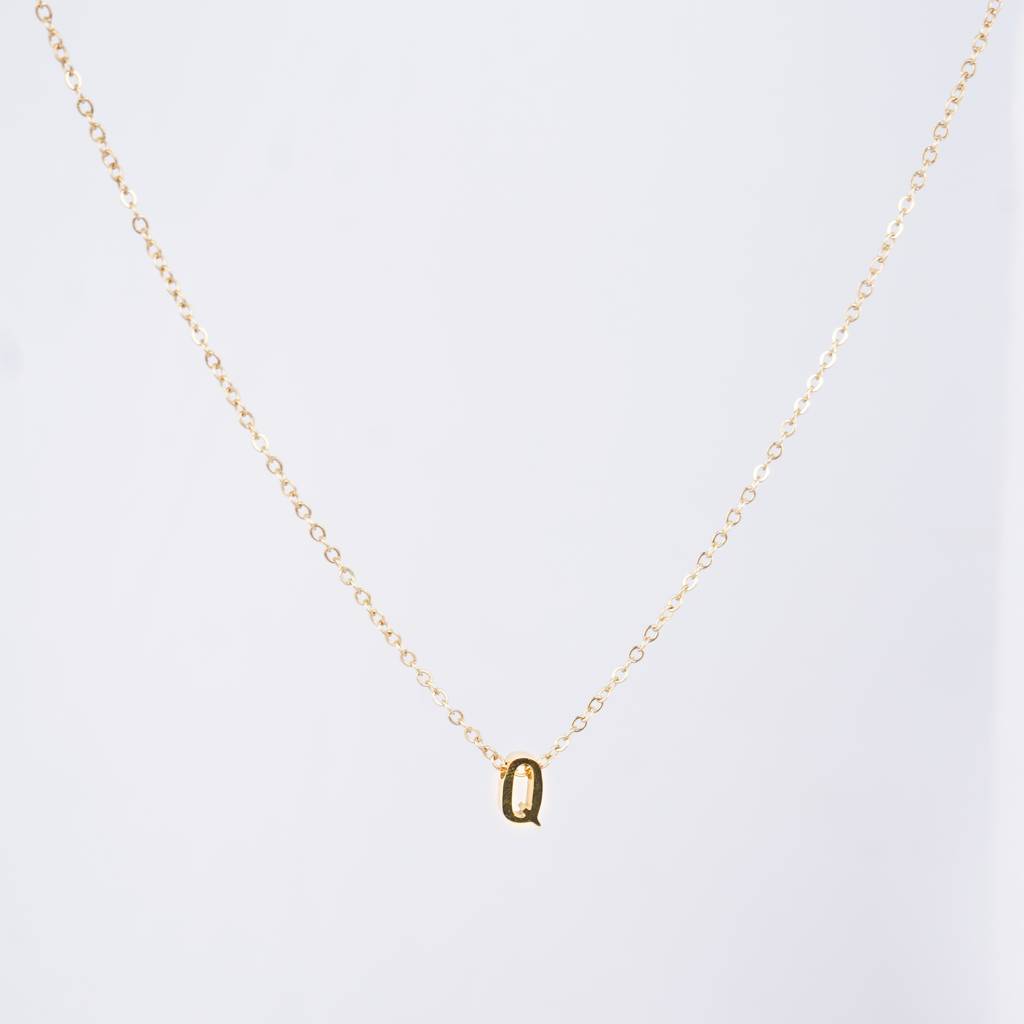 Initial Pendant Necklace : NK238