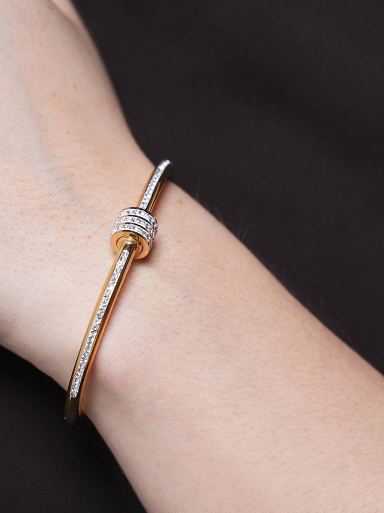 Titanium Zircon Bangle : CAO0025NIH