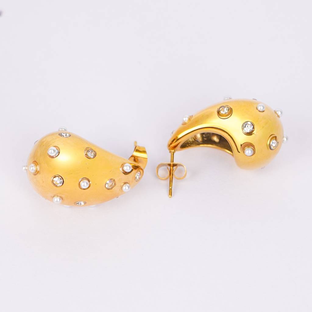 Celeste Statement Drop Earrings. : ER168