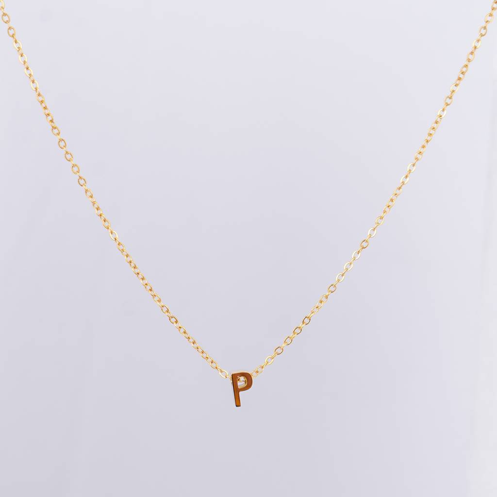 Initial Pendant Necklace : NK240