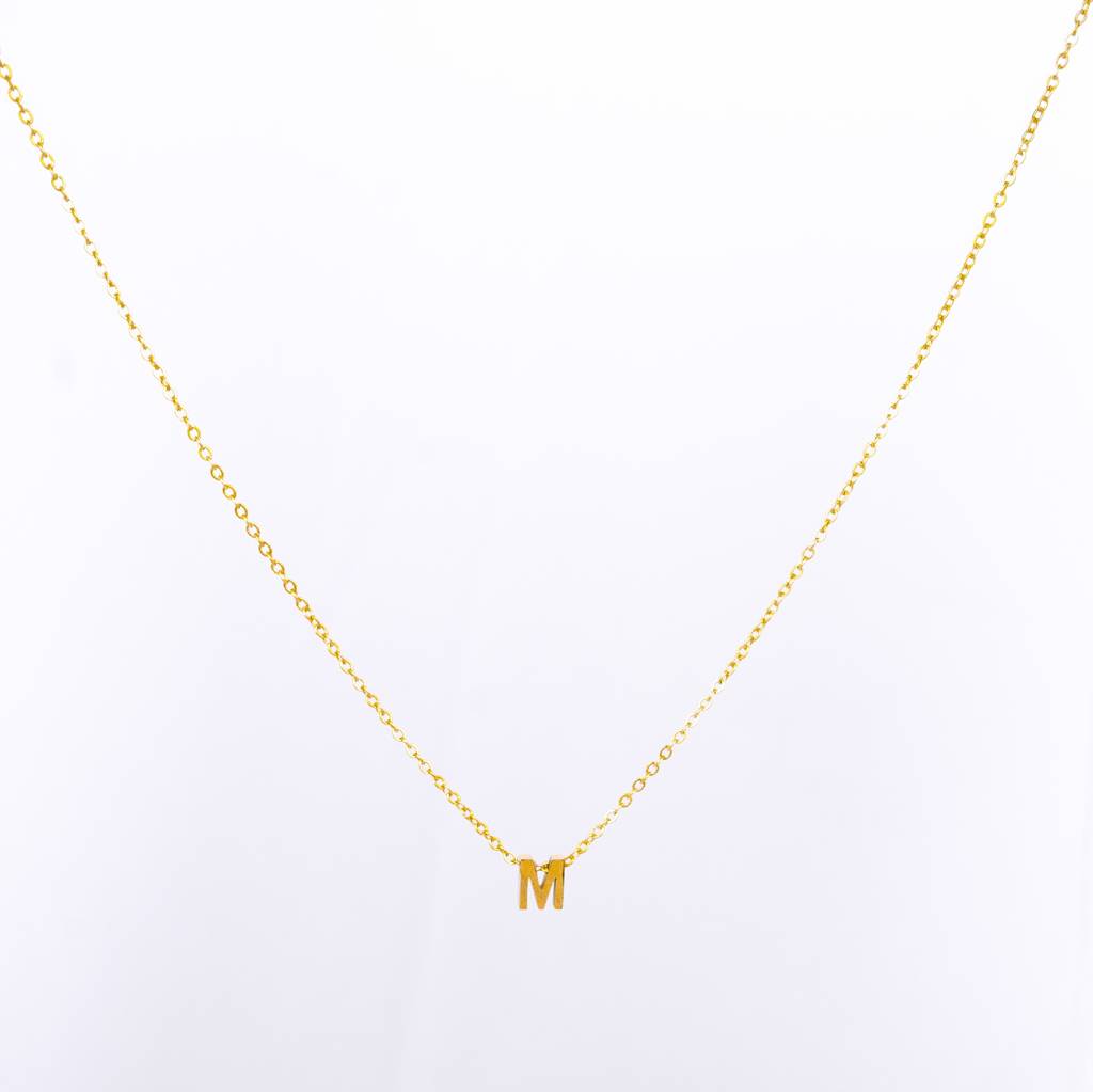 Initial Pendant Necklace : NK244