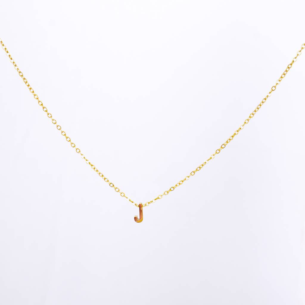 Initial Pendant Necklace : NK247