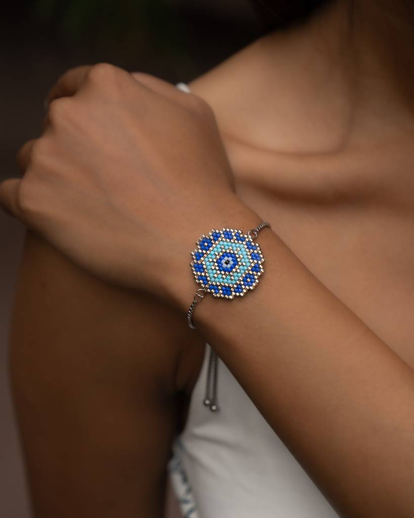 Evil Eye Bracelet : BRACJJ015-1