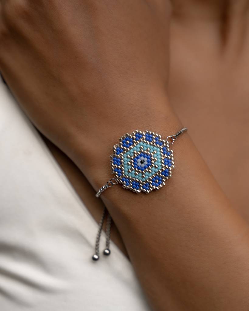 Evil Eye Bracelet : BRACJJ015-1