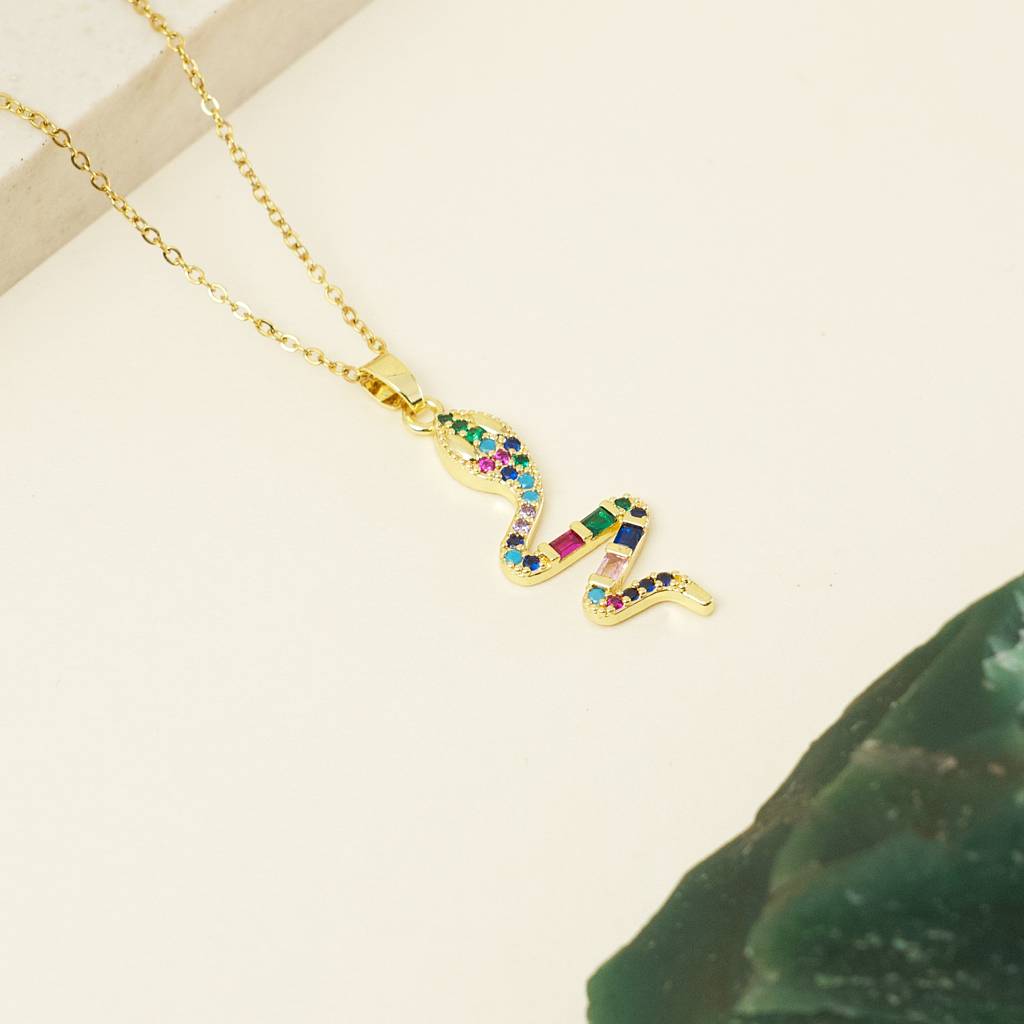 The Rainbow Serpent Necklace : TN14