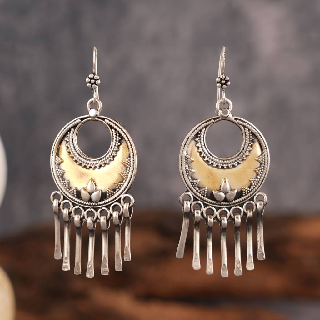 Best silver earrings online discount