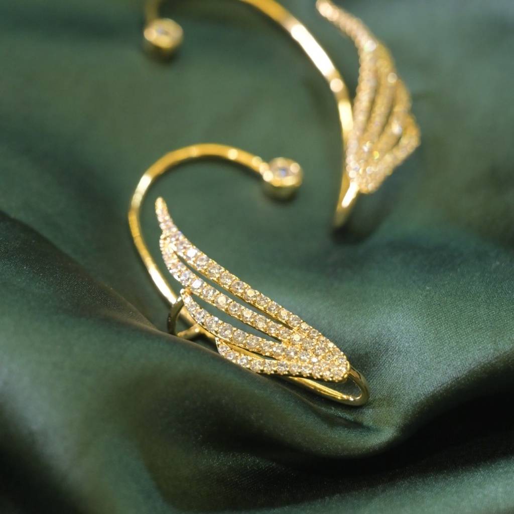 Butterfly Ear Cuffs Earrings : EAR0067