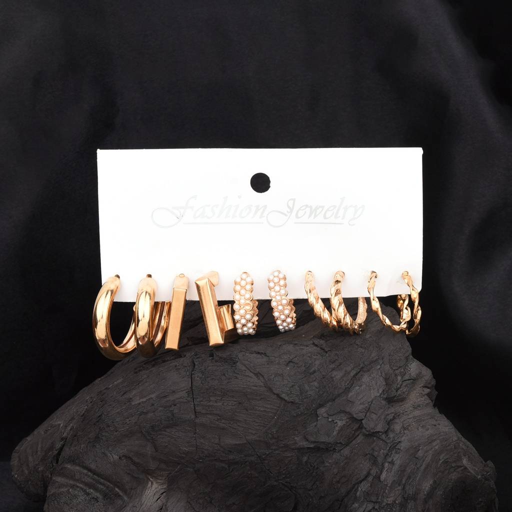 Trendrush Combo Pack Of 5 Pair Earrings : PEEAR5COMGP49