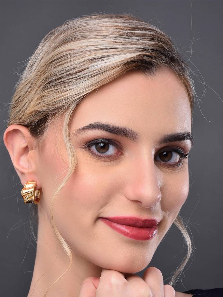Gold Plated Classic Hoop : WER62MLGLD