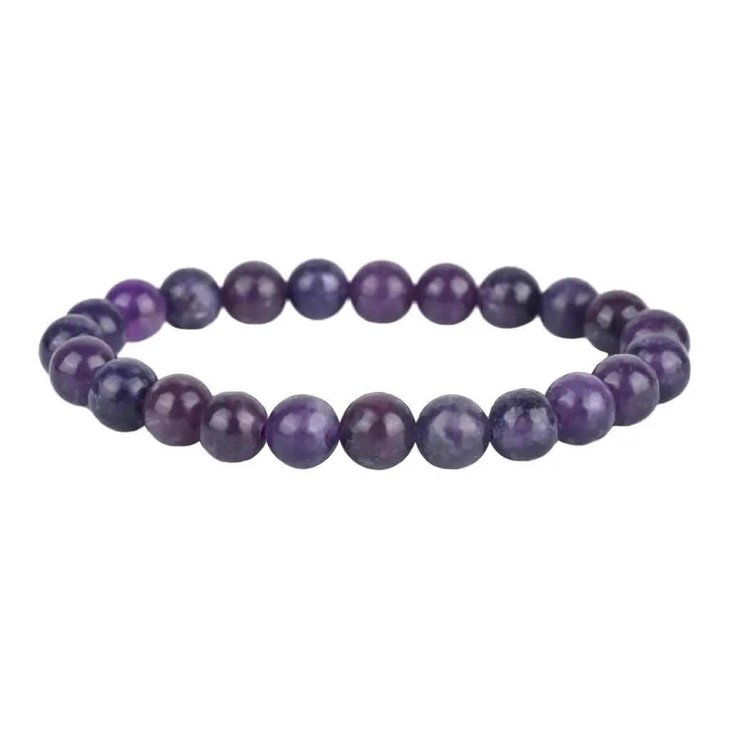 Lepidolite Healing Gemstone Bracelet : LEPIDOLITE-BRACELET