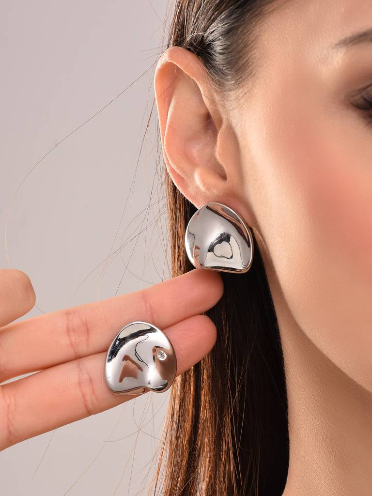 Statement Stud Earring : WER34MLSLV