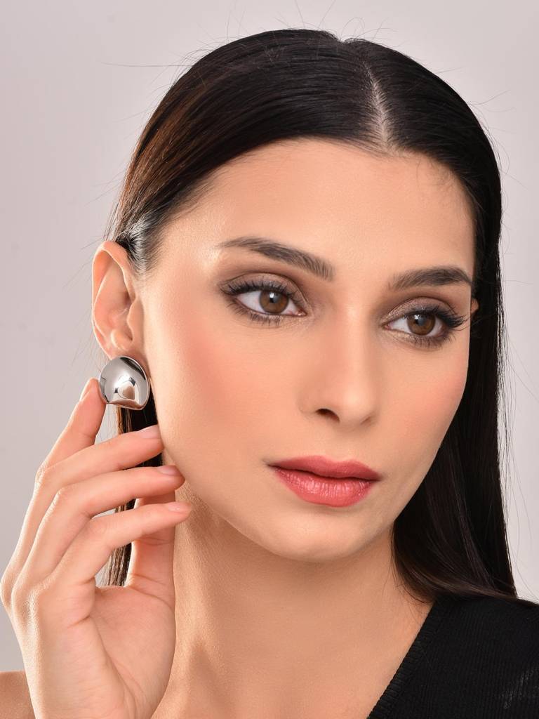 Statement Stud Earring : WER34MLSLV