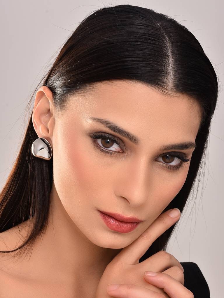 Statement Stud Earring : WER34MLSLV