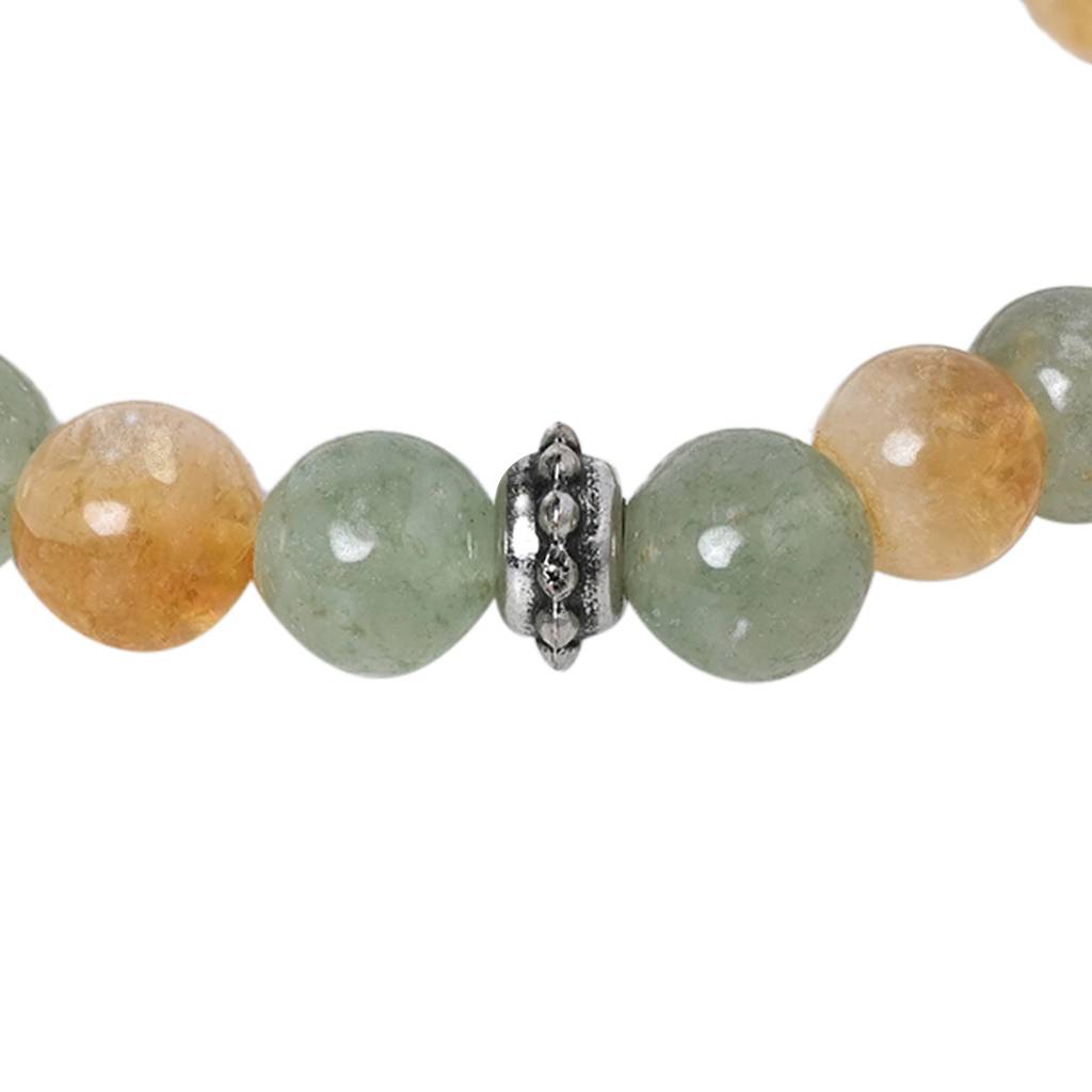 Aventurine And Citrine Healing Gemstone Bracelet : AVENTURINE-CITRINE-BRACELET
