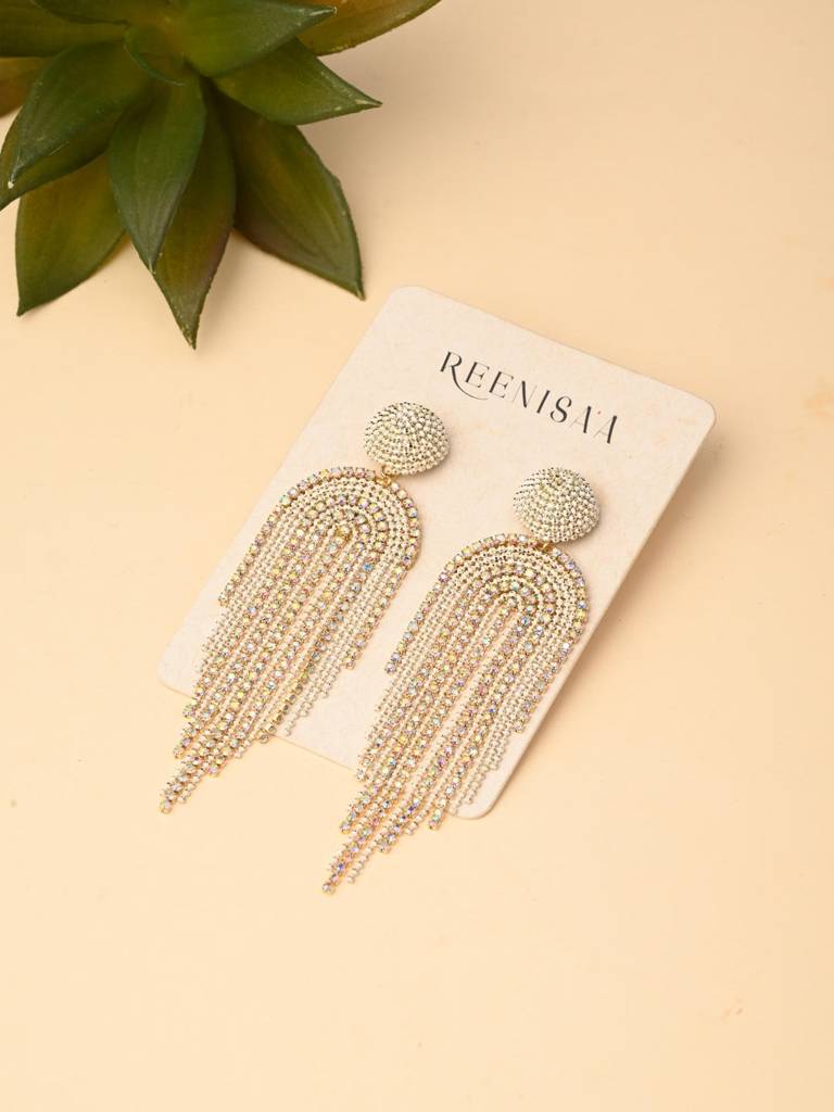 Glimmering Cascades Drop Earring : WER163LLSLV