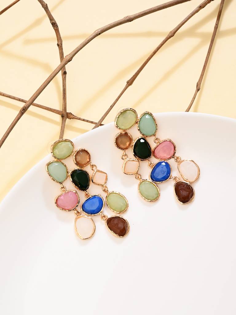 Boho Bloom Cascade Earrings. : WER161JMMLT