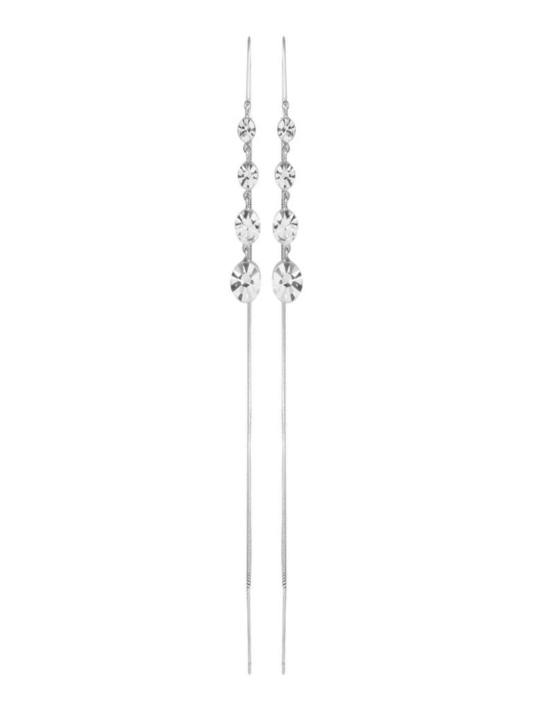 Diamond Drop Earring : WER50MLSLV